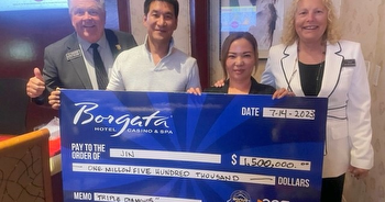 Borgata gambler wins $1.5 million jackpot