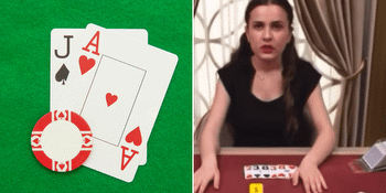 Confusion As Live Blackjack Dealer Miscounts Hand