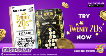 $720,000 payday for Illinois Lottery Fast Play Twenty 20s online player