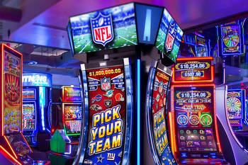 Aristocrat’s Super Bowl Jackpots NFL-themed slots installed on Las Vegas casino floors