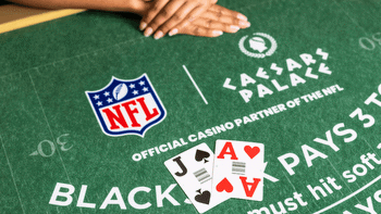 Caesars Palace Debuts NFL-Branded Live Dealer Blackjack