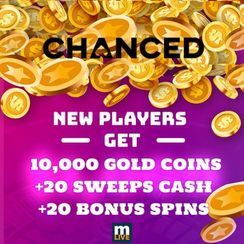 Chanced Casino promo: 10,000 gold coins + 20 bonus spins, and more