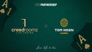 CreedRoomz partners with Tom Horn Gaming to offer its collection of live casino games