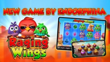Endorphina expands its portfolio with a new slot release: Raging Wings