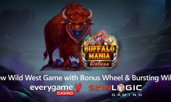 Everygame Casino Goes West with New Buffalo Mania Deluxe Slot with a Bonus Wheel and Bursting Wilds