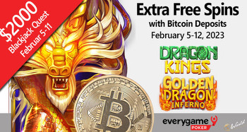 Everygame Poker Offers Free Spins On 2 Dragon-Themed Slots