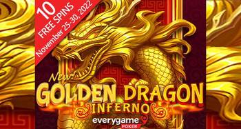 Everygame Poker's new release Golden Dragon Inferno