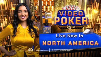 Evolution debuts Video Poker online casino game in the US with New Jersey, Pennsylvania launches