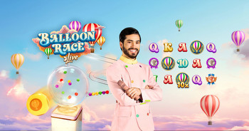 Evolution launches Balloon Race, an online slot with live bonus round