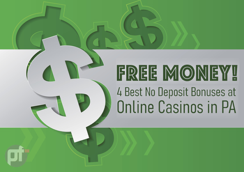 Free Money! 4 Best No Deposit Bonuses at Online Casinos in PA