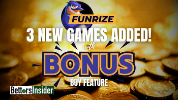 Funrize Casino Adds 3 New Games with the Bonus Buy Feature
