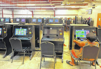 Gambling machines in operation in Robeson County