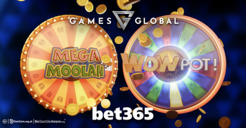Games Global launches industry-leading jackpot titles with bet365