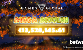 Games Global progressive jackpot Mega Moolah!™ pays out €13.5 million
