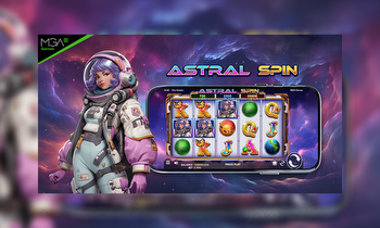MGA Games presents Astral Spin, a futuristic space adventure casino slot game