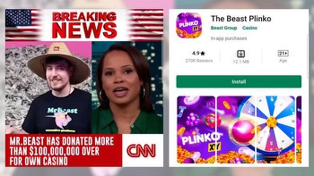 MrBeast Launched Casino App 'The Beast Plinko' with Endorsements from Andrew Tate and The Rock?