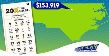 NC Lottery: Durham Harris Teeter fast play ticket wins $153,919