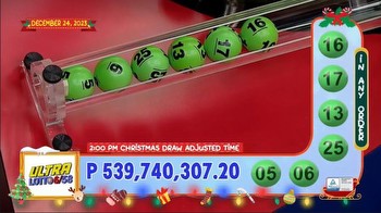 PCSO: No winner for P539-million lotto jackpot