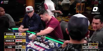 Poker Player Mariano Wins $788,000 Pot on Hustler Casino Live