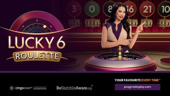 Pragmatic Play expands Live Casino portfolio with Lucky 6 Roulette