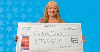 Raleigh grandmother kept pinching herself after $728,048 jackpot win