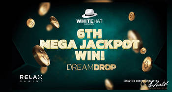 Relax Gaming names sixth Dream Drop Jackpot winner