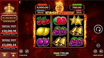 Retro charm ignites with fiery bonus wins in Blueprint Gaming's Cash Strike Jackpot King