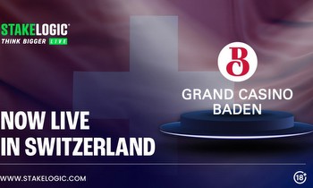STAKELOGIC LIVE TAKES FURTHER STEPS INTO SWITZERLAND WITH GRAND CASINO BADEN DEAL