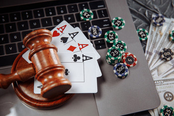 Two charged after running online gambling operation