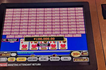 Video poker win nets player $100,000 off Las Vegas Strip
