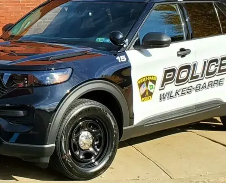 Wilkes-Barre police cruiser-file photo