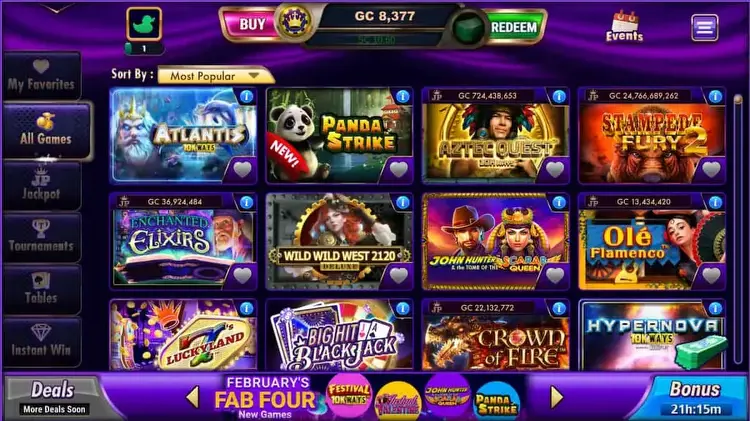 LuckyLand Slots social casino birthday promo