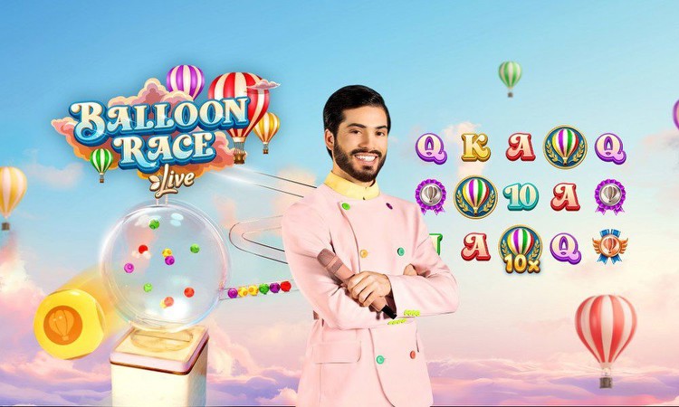 Evolution launches Balloon Race, colourful, latest-generation online slot with live bonus round