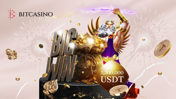 Latest Bitcasino Max Win Drops with Lucky Player Landing 3.2m USDT