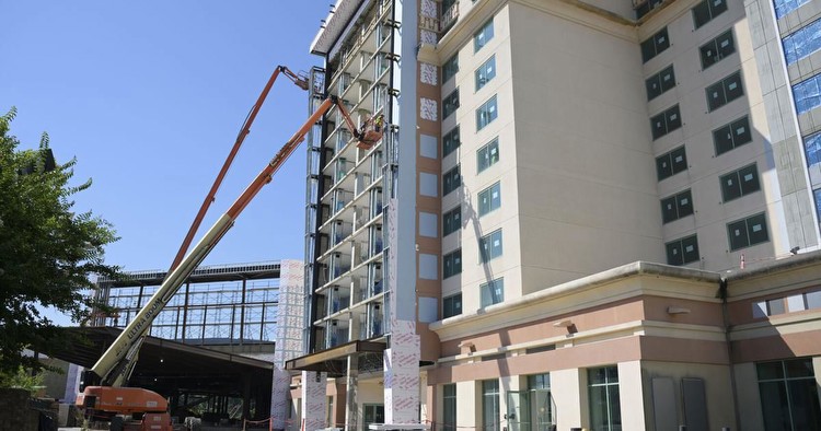 Live! Casino Bossier celebrates a construction milestone