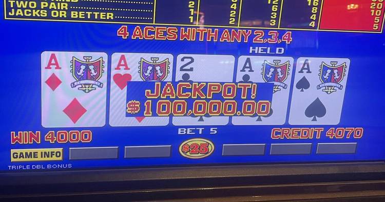 Cardplayer hits $834K progressive jackpot at Paris Las Vegas