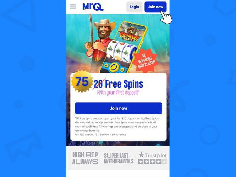 MrQ Promo Code: Use 'SMOLE75' for 75 Free Spins in 2024