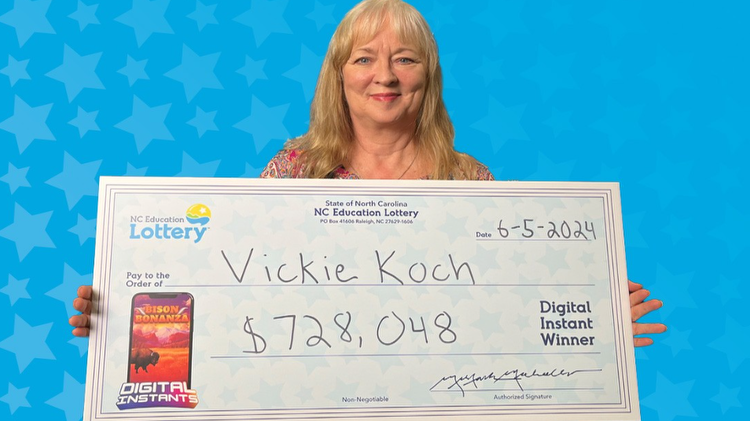 North Carolina: Grandmother keeps pinching herself after winning $728,048 jackpot, lottery officials say