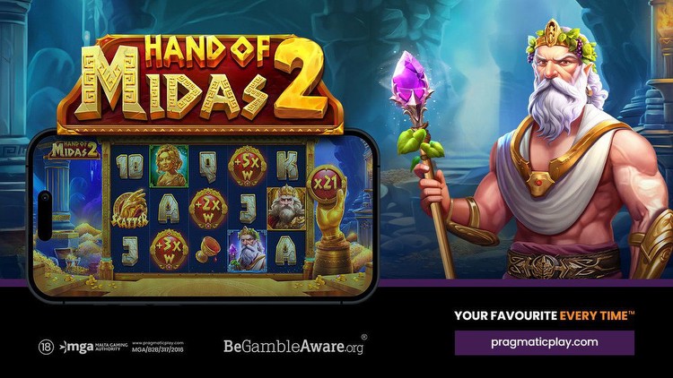 Pragmatic Play expands mythology-inspired slots portfolio with Hand of Midas 2