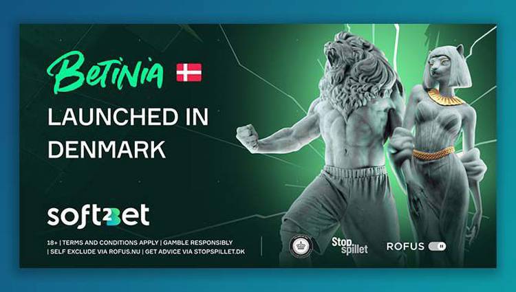 Soft2Bet enters Danish market with its Betinia brand